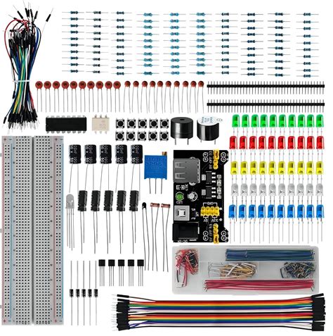 Wwzmdib Kit De Componentes Uno R3 Kit De Inicio Para Principiantes