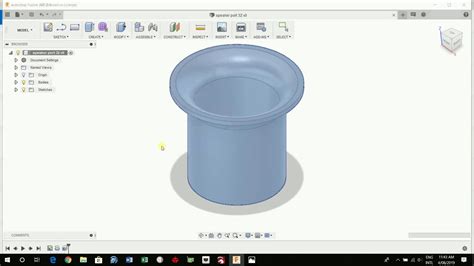 Speaker Port On Fusion 360 For 3d Printing Youtube