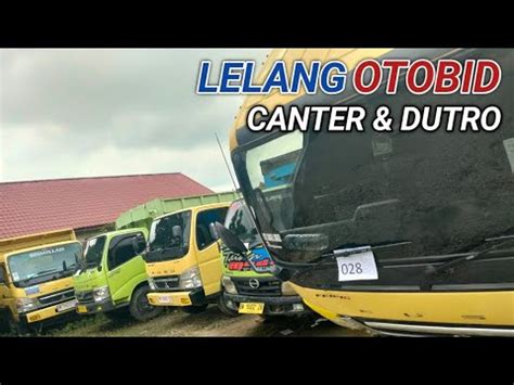 Canter Dutro Di Lelang Otobid Ada Harga Di Bawah Jtan Youtube