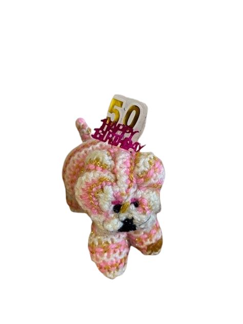 Hand Knitted Bagpuss 50th Anniversary Hospices Of Hope