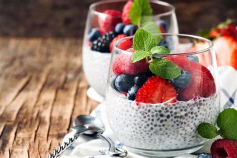 Veja Como Preparar Um Delicioso Pudim De Chia Frutas Receitas E