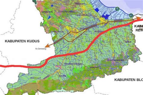 Daftar Desa Di Pati Yang Dilalui Tol Demak Tuban Ekonomi