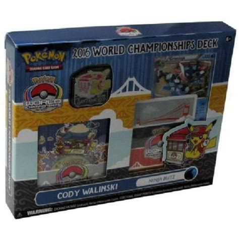 Pokemon Tcg 2016 World Championship Deck Cody Walinski Ninja Blitz