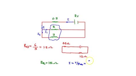 Solved Calculate The Current Flowing Through Each Of The Resistors