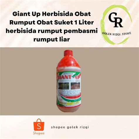 Jual Giant Up Herbisida Obat Rumput Obat Suket Liter Herbisida Rumput