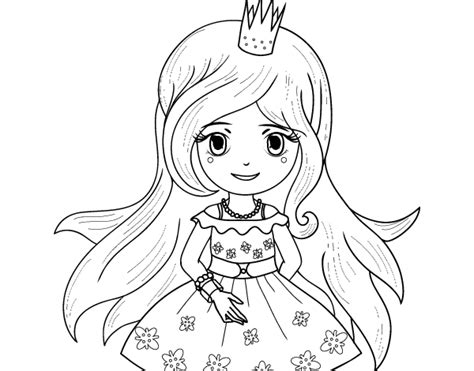 Dibujo De Princesa Primavera Para Colorear Zelda Characters Fictional Characters Female Sketch