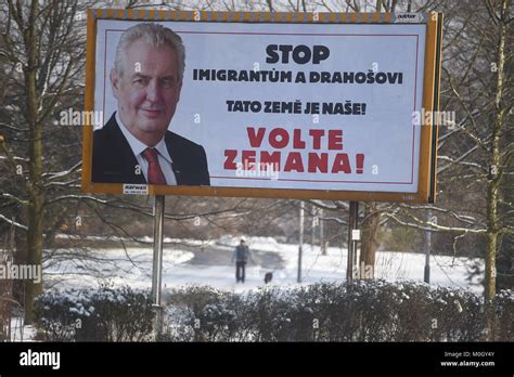 The Friends Of Milos Zeman Association Has Published An Advertisement