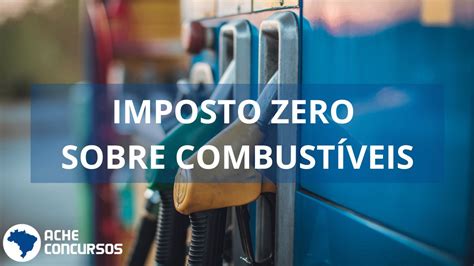 Imposto zero sobre combustíveis definição deve ficar para 2023