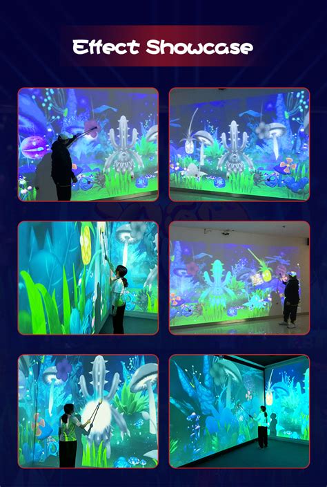 Interactive Wall Projection - projector system Indoor wall games