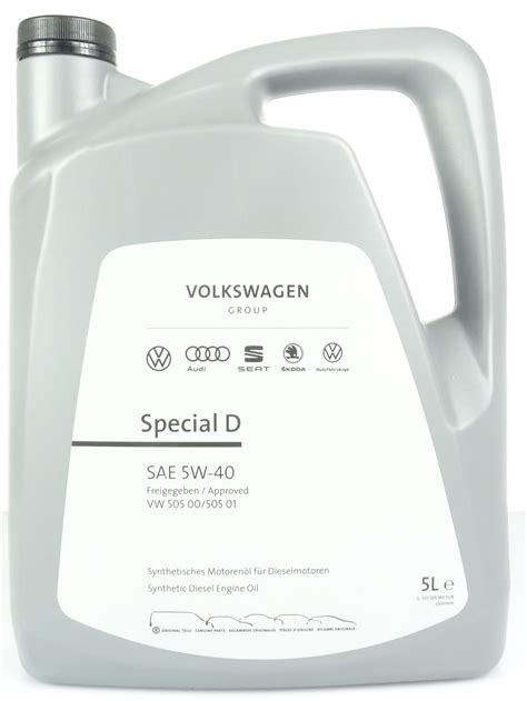 Oryginalny Olej Vag Special D Vw L Gs M Eur Za