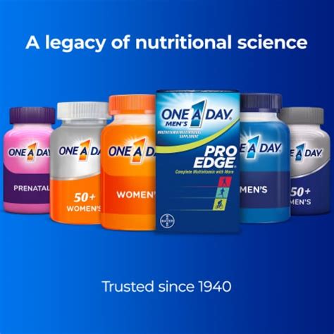 One A Day Men S Pro Edge Multivitamin Tablets Ct Kroger