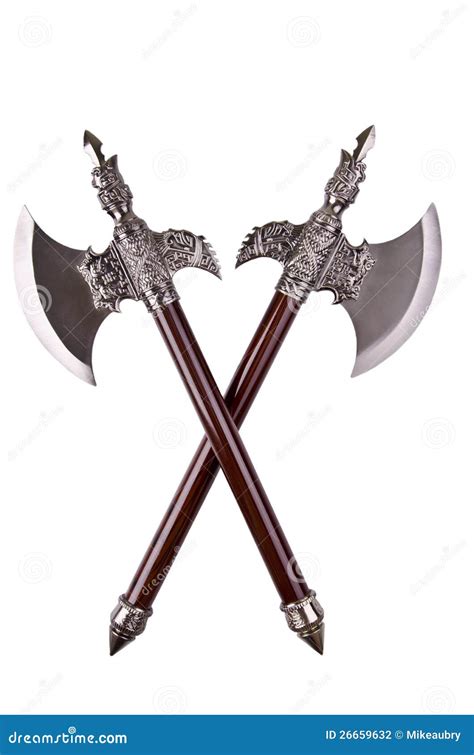 Crossed Axes Stock Photography Image 26659632