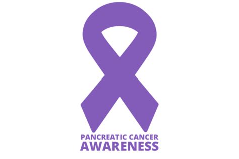 Pancreatic Cancer Awareness Ribbon Graphic by atlasart · Creative Fabrica