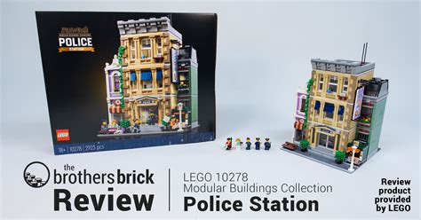 LEGO Modular Buildings Collection 10278 Police Station Review The