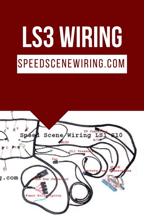 Ls3 Wiring Harness And Ecm Ls3 Standalone Wiring Harness Dia