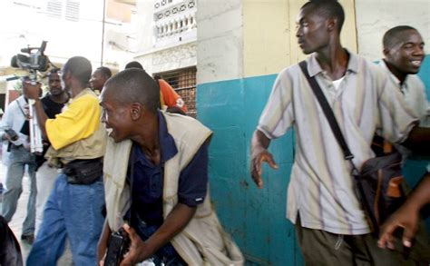 Heavy Gunfire In Haitian Capital