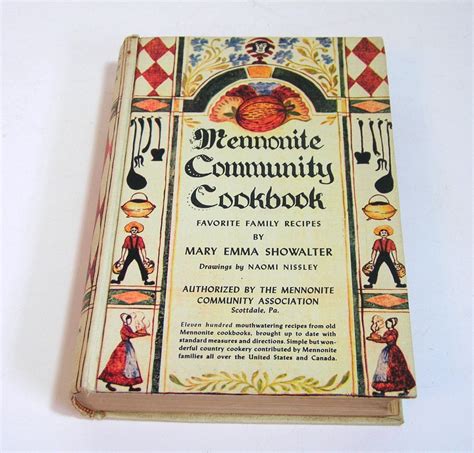 Mennonite Community Cookbook Favorite Family by BountifulBooks