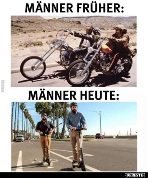 M Nner Fr Her Vs M Nner Heute Lustige Spr Che Bilder Humor Lustig