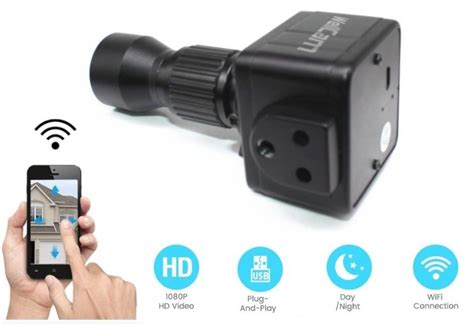 Spy mini camera with 20x ZOOM zoom with FULL HD + WiFi (iOS/Android) | Efeel.co