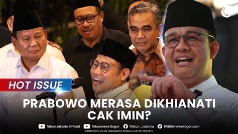 Prabowo Gerak Cepat Segera Temui Cak Imin Yang Bakal Jadi Cawapres