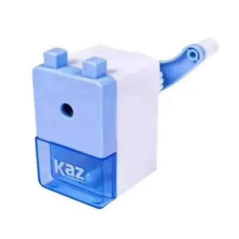 Apontador De Mesa Manual Depósito Kaz Azul KZ230AZ Papelaria Criativa