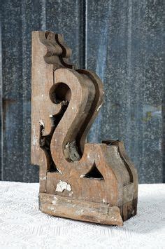 Antique wood architectural corbel by OliverandRust on Etsy, $44.00 Recycled Wood Projects, Diy ...