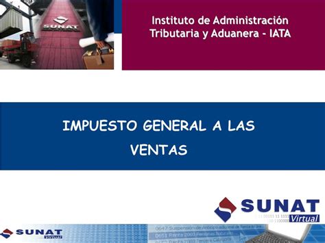 PPT IMPUESTO GENERAL A LAS VENTAS PowerPoint Presentation Free