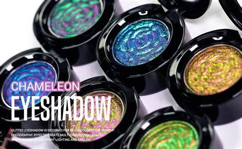 CHARMACY Chameleon Eyeshadow Insane Color Shifting Glitter Duochrome