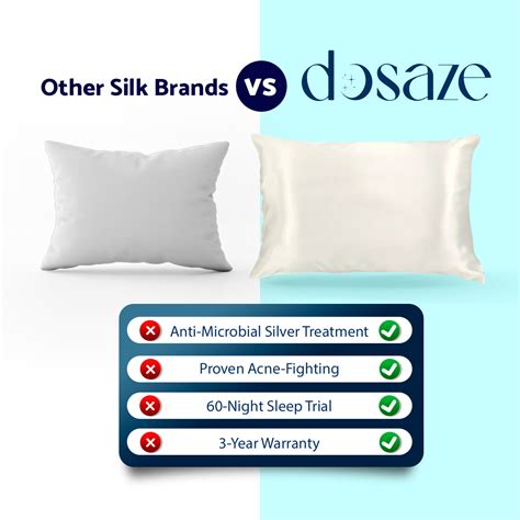 100 Mulberry Silk Pillowcase Dosaze