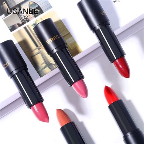 UCANBE, 5 шт./партия, мерцающий матовый набор из помад, бархатный ...