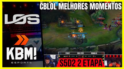 LOS vs KBM HIGHLIGHTS do Jogo CBLOL 2023 2ª Etapa S5D2 Rodada 10 Los