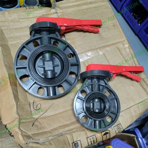 Jual Butterfly Valve Pvc 6 Inch Jakarta Barat Jtech Automation And Valve Tokopedia