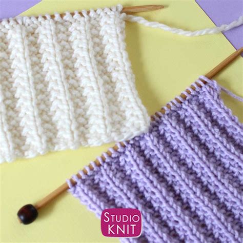 How To Knit The Seeded Rib Stitch Pattern With Artofit