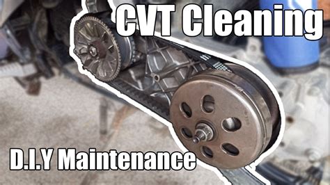 CVT Cleaning Maintenance Step By Step SIP 125 YouTube