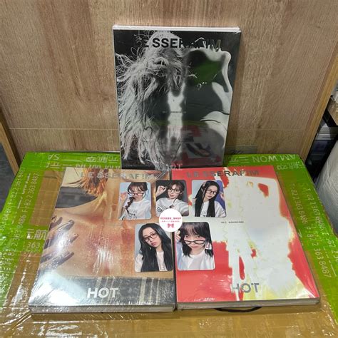 Le sserafim th Mini Album HOT Soundwave Lucky Draw 興趣及遊戲 收藏品及紀念品 韓流 Carousell