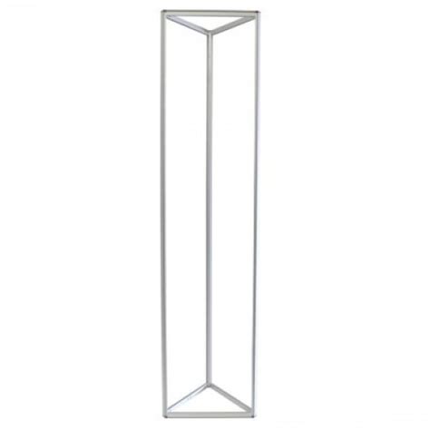 Trade Show Tower Triangle 2 Ft X 8 Ft Seg Fabric Displays