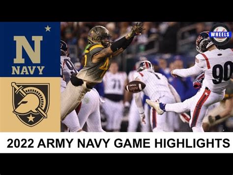 Army vs Navy Highlights (AMAZING OVERTIME THRILLER!) | 2022 Army Navy ...