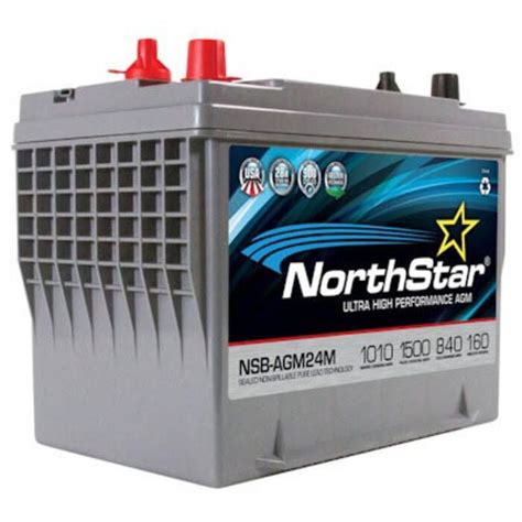 NorthStar Ultra High Performance Marine AGM Battery Group 24 Dual