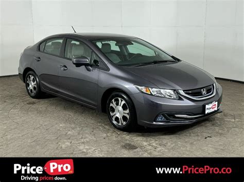 Used 2015 Honda Civic Hybrid CVT W Heated Leather In Maumee OH