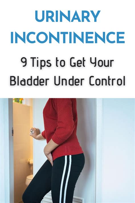 How To Control Urinary Incontinence At Anthony Champion Blog