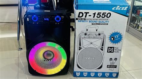 Review Detail Speaker Terbaru DAT DT 1550 ECO Plus YouTube