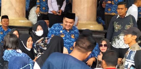 Pj Bupati Parimo Richard Arnaldo Pimpin Upacara Bulan Berjalan