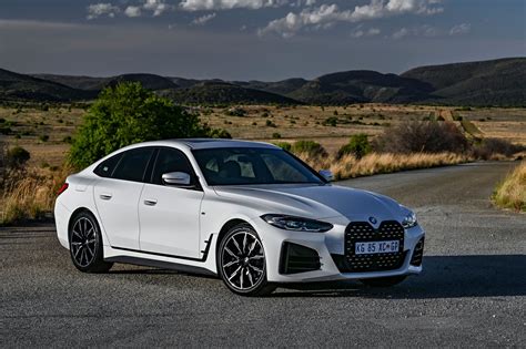 Bmw 4 Series Gran Coupe Is Featured In Mineral White Metallic Color