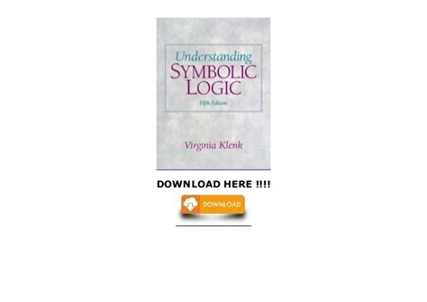 Understanding Symbolic Logic