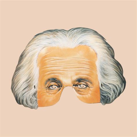 Albert Einstein Party Mask Mamelok