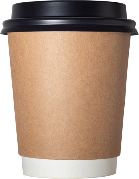 Paper Cup For Hot Coffee On Isolated Transparency Background 8848114 Png