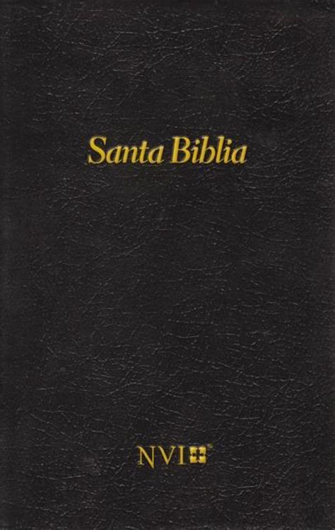 Santa Biblia Congregacional NVI Tapa Dura Negra Nvi Nueva Version