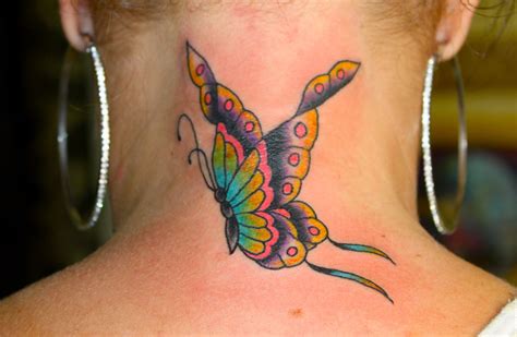 Exploring The Beauty And Meaning Of Neck Butterfly Tattoos