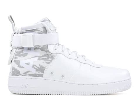 Sf Air Force Mid Winter Camo Nike Aa White Reflect