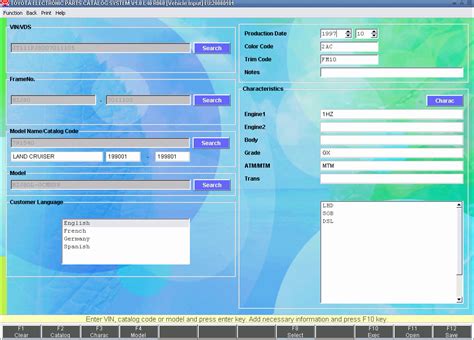 Toyota Electronic Parts Catalog Download